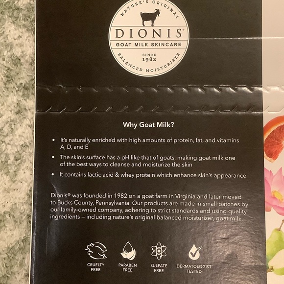 Dionis Scented Goat Milk Hand Cream Collection Set NWT 5x1oz. - Picture 9 of 16